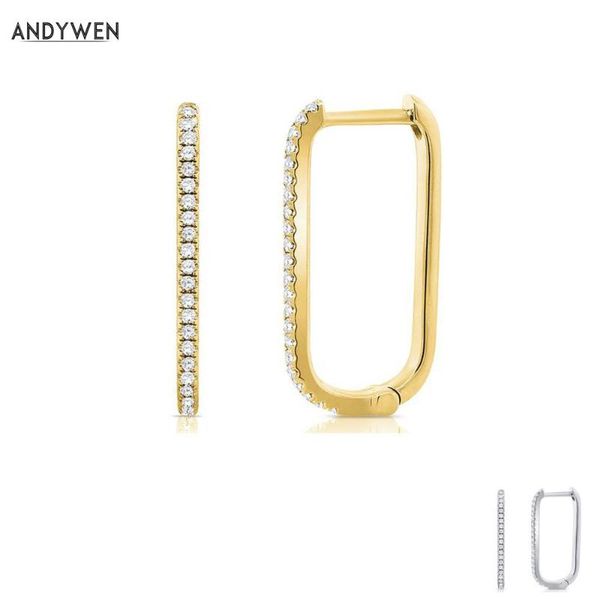 andywen 925 sterling silver gold hoop earring crystal long hole huggies loops clips for 2020 fashion rock punk women jewellery, Golden;silver
andywen 925 sterling silver gold hoop earring crystal long hole huggies loops clips for 2020 fashion rock punk women jewellery, Golden;silver