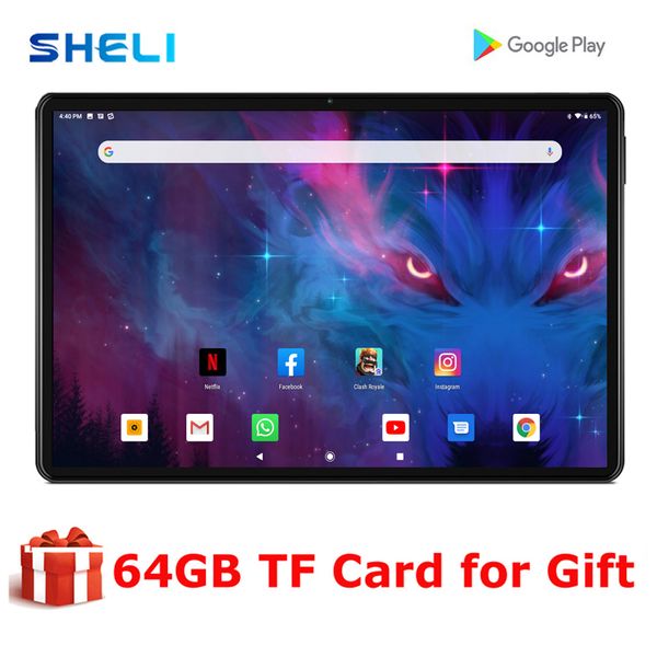 new 10 inch tablet pc octa core android 9.0 wifi bluetooth dual sim cards 4g lte phone call tablets 3gb ram add 64g memory card
new 10 inch tablet pc octa core android 9.0 wifi bluetooth dual sim cards 4g lte phone call tablets 3gb ram add 64g memory card