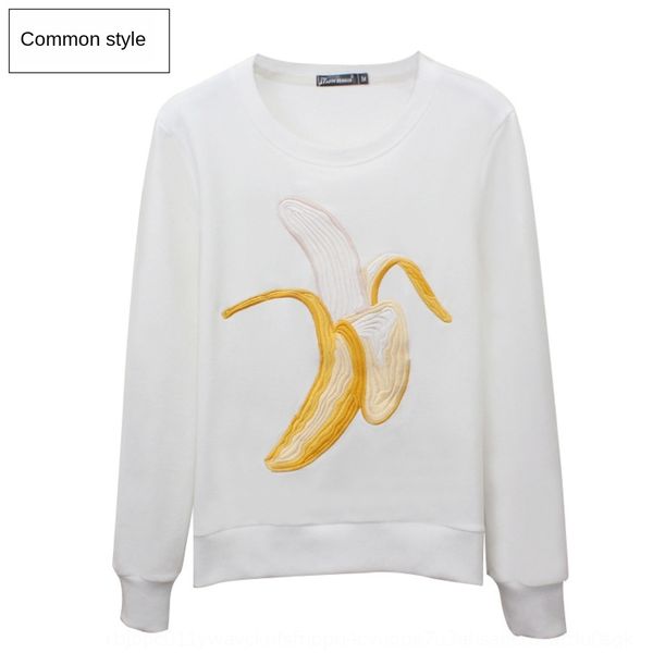 autumn new round neck sweater women's banana embroidered student banana women's coat sports coat fashion brand q8vta, Black
autumn new round neck sweater women's banana embroidered student banana women's coat sports coat fashion brand q8vta, Black