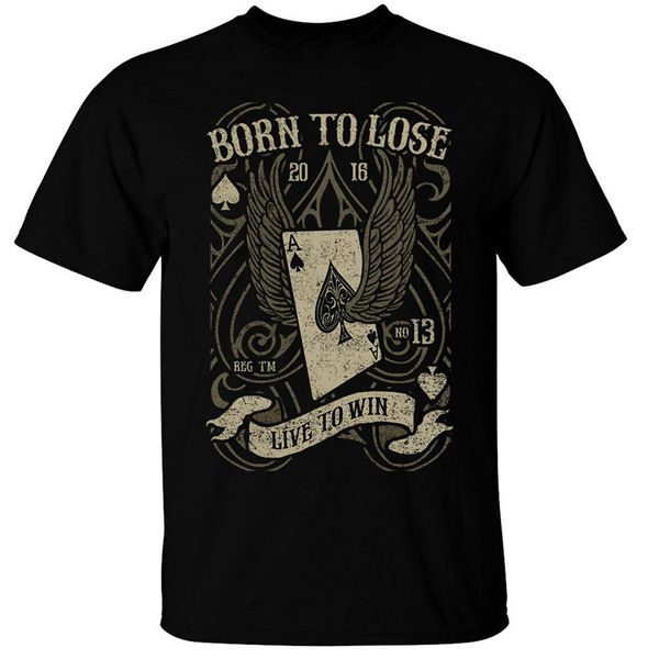 live to win t-shirt mens born to lose карта игорной lucky ace последний новый стиль tee shirt
live to win t-shirt mens born to lose карта игорной lucky ace последний новый стиль tee shirt