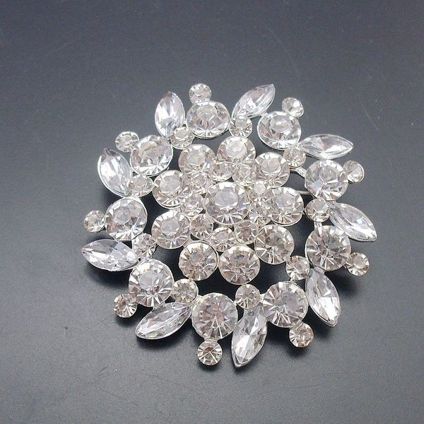 pins, brooches fashion quality women graceful sparkly large shiny flower rhinestone crystal brooch for wedding, item no.: fb026, Gray
pins, brooches fashion quality women graceful sparkly large shiny flower rhinestone crystal brooch for wedding, item no.: fb026, Gray