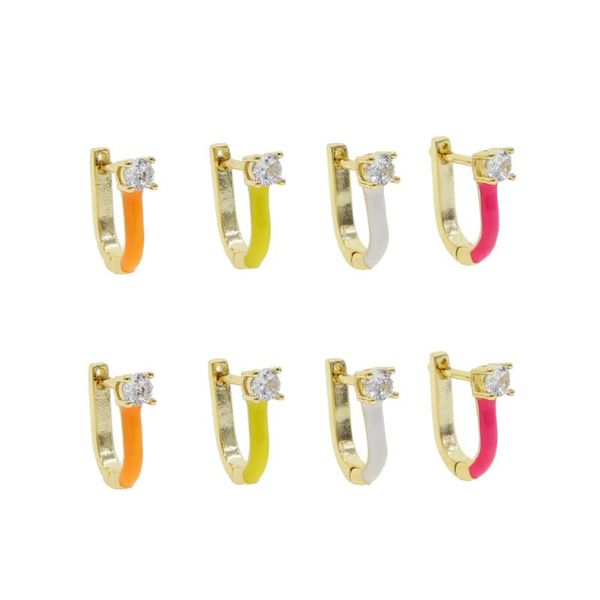 2020 summer selling mini huggie hoops neon enamel colorful multi piercing small hoop earring, Golden;silver
2020 summer selling mini huggie hoops neon enamel colorful multi piercing small hoop earring, Golden;silver