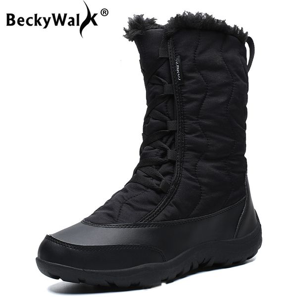 2020 new women snow boots waterproof mid-calf boots for women outdoor winter shoes keep warm platform 36-42 wsh3710, Black
2020 new women snow boots waterproof mid-calf boots for women outdoor winter shoes keep warm platform 36-42 wsh3710, Black