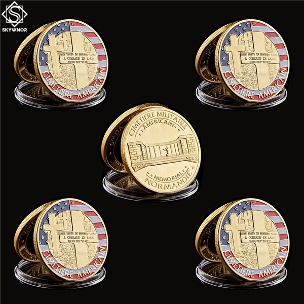 5pcs normandie war 70-year anniversary craft gold challenge coin military medal for souvenir american badge
5pcs normandie war 70-year anniversary craft gold challenge coin military medal for souvenir american badge