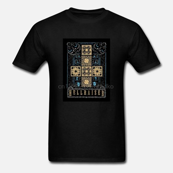 new hellraiser pinhead horror thriller movie men black t-shirt size s-3xl 
new hellraiser pinhead horror thriller movie men black t-shirt size s-3xl