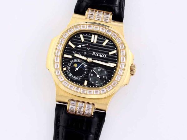 orologio di lusso high-quality men's watch, montre de luxe 40mm case, low-key luxury, belt with butterfly buckle,custom sizes are accep, Slivery;brown
orologio di lusso high-quality men's watch, montre de luxe 40mm case, low-key luxury, belt with butterfly buckle,custom sizes are accep, Slivery;brown