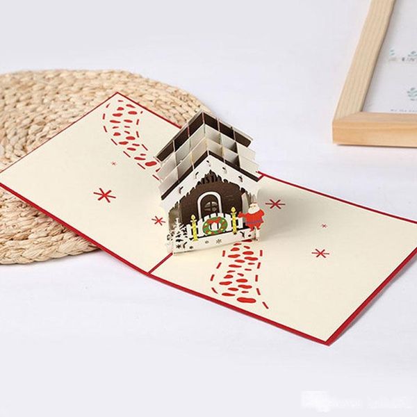 handmade creative kirigami origami 3d pop up cartoon santa claus christmas house happy new year print greeting cards
handmade creative kirigami origami 3d pop up cartoon santa claus christmas house happy new year print greeting cards