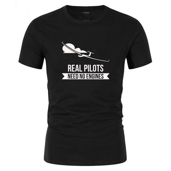 real pilots need no engines sailplane or glider design summer men short sleeve t-shirt print man cotton casual t shirt
real pilots need no engines sailplane or glider design summer men short sleeve t-shirt print man cotton casual t shirt