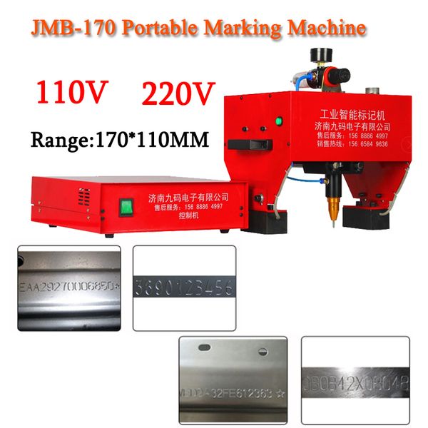 1pc jmb-170 portable marking machine for vin code, pneumatic dot peen marking machine 110/220v 200w
1pc jmb-170 portable marking machine for vin code, pneumatic dot peen marking machine 110/220v 200w