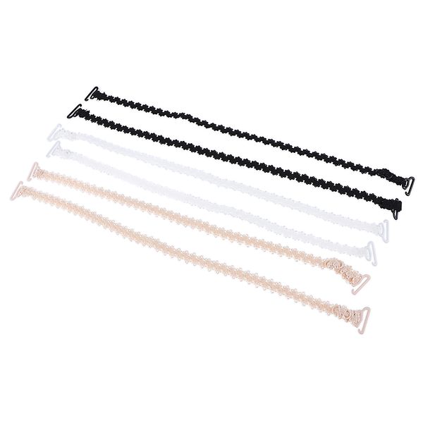women 3 pairs bra straps lace adjustable underwear bra strap lingerie accessories, Red;black
women 3 pairs bra straps lace adjustable underwear bra strap lingerie accessories, Red;black