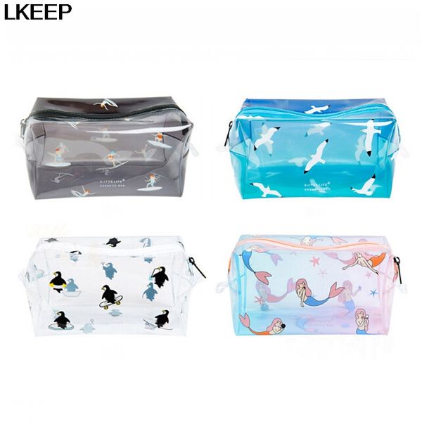 transparent cosmetic bag case cartoon printing women make up bag small hand bags clutch travel portable organizer for cosmetics
transparent cosmetic bag case cartoon printing women make up bag small hand bags clutch travel portable organizer for cosmetics