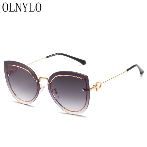 new classic men sunglasses rimless frame brand designers lasy women fashion sun glasses outdoor drivers uv400, White;black
new classic men sunglasses rimless frame brand designers lasy women fashion sun glasses outdoor drivers uv400, White;black