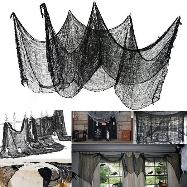 black color halloween creepy spooky gauze cloth haunted house decor curtain window door party hanging decoration supplies
black color halloween creepy spooky gauze cloth haunted house decor curtain window door party hanging decoration supplies