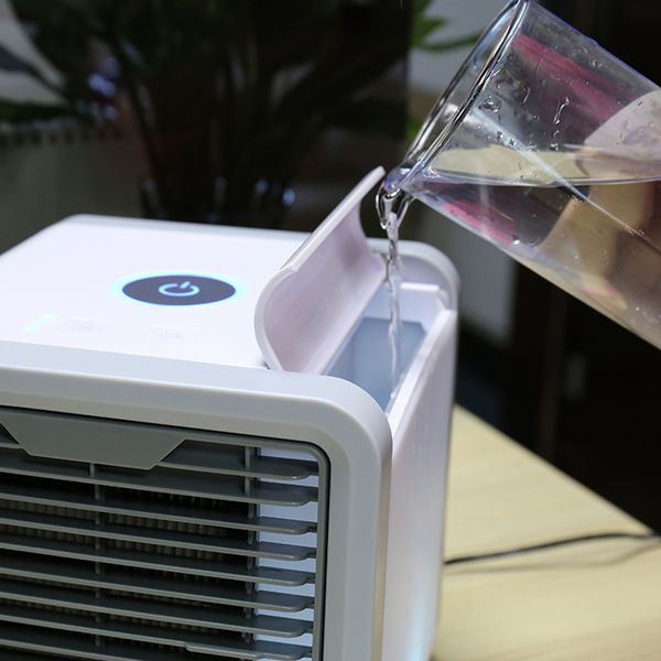 portable air conditioner air cooling fan 165x165x170mm 400/750ml with 7 colors led lights usb air cooler fan humidifier purifier any space
portable air conditioner air cooling fan 165x165x170mm 400/750ml with 7 colors led lights usb air cooler fan humidifier purifier any space