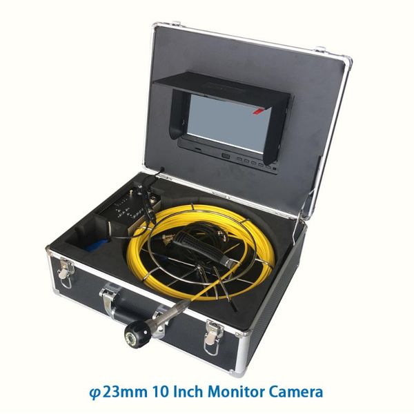 cameras 23mm 10 inch monitor pipe sewer drain inspection camera with dvr recorder and meter counter
cameras 23mm 10 inch monitor pipe sewer drain inspection camera with dvr recorder and meter counter