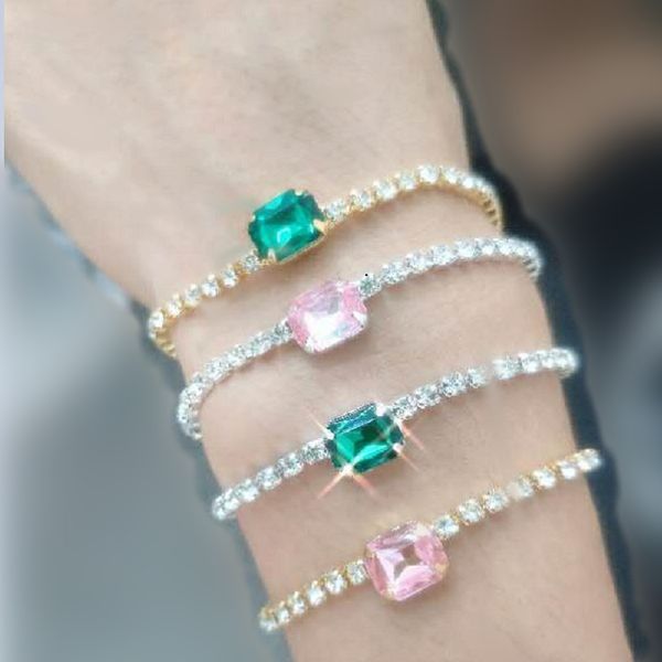 women tennis chain bracelets iced out crystal rhinestone charm bracelet bling fashion design silver gold plated party hip hop jewelry gifts, Golden;silver
women tennis chain bracelets iced out crystal rhinestone charm bracelet bling fashion design silver gold plated party hip hop jewelry gifts, Golden;silver