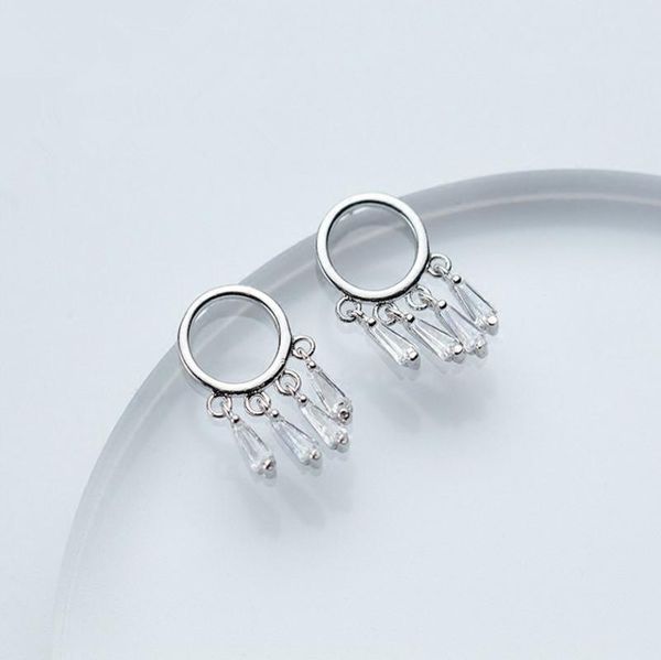 obear siver plated dream catcher holder earrings for women korean fashion simple personality ear jewelry gift, Silver
obear siver plated dream catcher holder earrings for women korean fashion simple personality ear jewelry gift, Silver