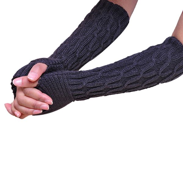 autumn winter women warmth knitted arm fingerless gloves long stretchy mittens men women winter hand arm warm female gloves, Blue;gray
autumn winter women warmth knitted arm fingerless gloves long stretchy mittens men women winter hand arm warm female gloves, Blue;gray