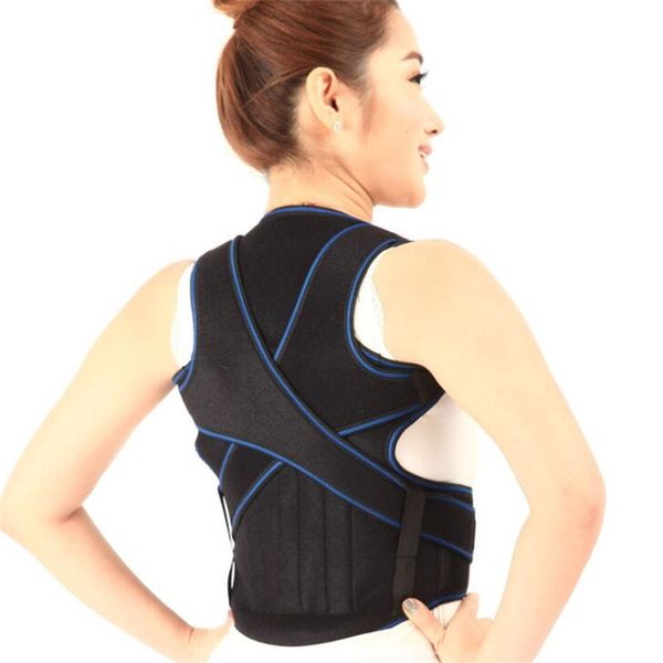 back support orthopedic vest posture correct belt for health care adjustable humpback corrector corset brace band, Black;blue
back support orthopedic vest posture correct belt for health care adjustable humpback corrector corset brace band, Black;blue