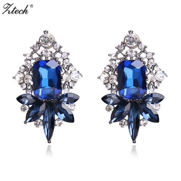 ztech new vintage crystal earrings for women statement bohemian wedding fashion dangle drop earrings 5 color brand jewelry, Silver
ztech new vintage crystal earrings for women statement bohemian wedding fashion dangle drop earrings 5 color brand jewelry, Silver