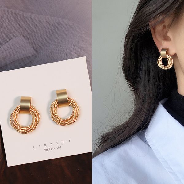 dangle & chandelier korean circle pendant earrings for women girl personality simple retro metal earring festival party trendy jewelry, Silver
dangle & chandelier korean circle pendant earrings for women girl personality simple retro metal earring festival party trendy jewelry, Silver