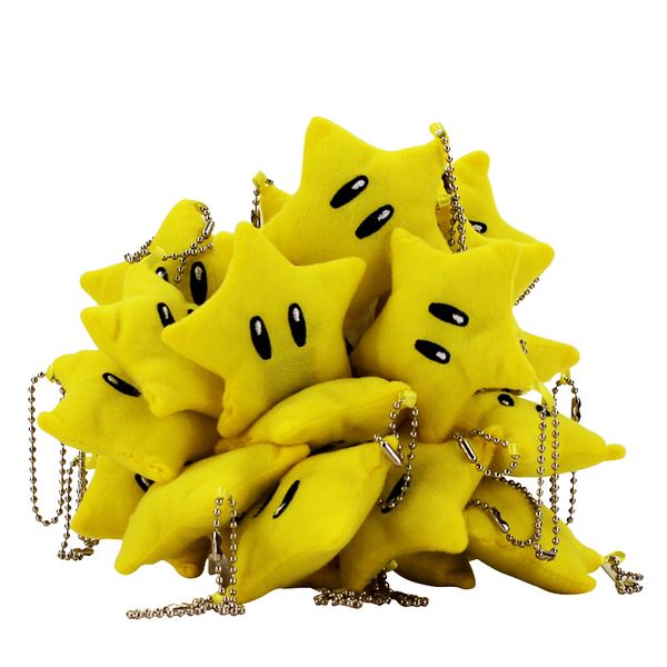 7cm super mario bros star plush toys figure keychain plush soft stuffed dolls christmas gift wholesale
7cm super mario bros star plush toys figure keychain plush soft stuffed dolls christmas gift wholesale
