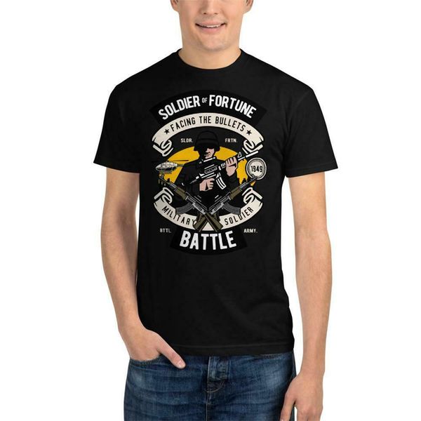 recycled organic t shirts retro vintage tee men soldier of fortune printing tee shirt
recycled organic t shirts retro vintage tee men soldier of fortune printing tee shirt