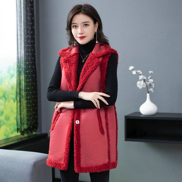 teddy style woman lmitation lambs wool vest warm plush sleeveless outerwear winter autumn two side way reversible waistcoat 2020, Black;white
teddy style woman lmitation lambs wool vest warm plush sleeveless outerwear winter autumn two side way reversible waistcoat 2020, Black;white