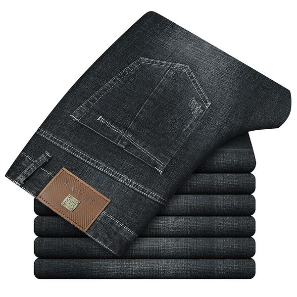 men's jeans 2021 autumn blue business basic styles straight pant quality relax fit leg
men's jeans 2021 autumn blue business basic styles straight pant quality relax fit leg