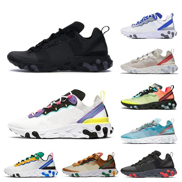 2020 react element 87 55 men women running shoes triple black white royal red sail script sports sneakers shoes size 36-45
2020 react element 87 55 men women running shoes triple black white royal red sail script sports sneakers shoes size 36-45