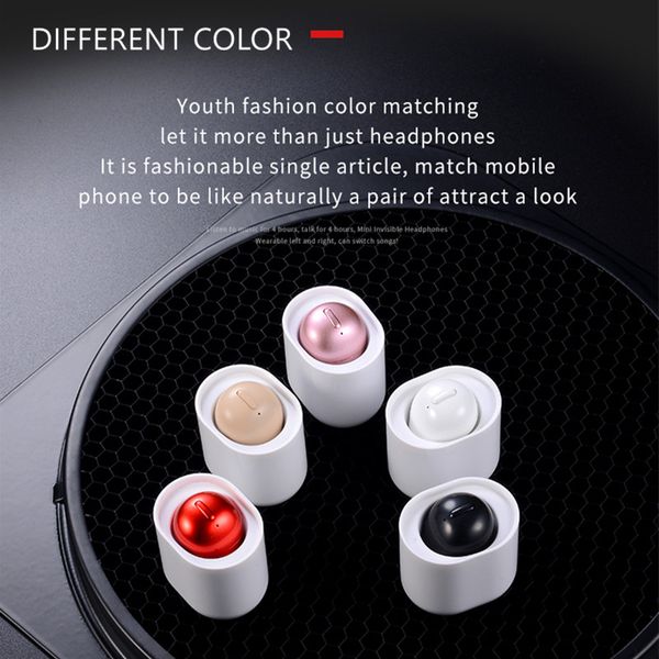 x20 ultra mini wireless single earphone hidden small bluetooth 4 hours music play button control earbud with charge case
x20 ultra mini wireless single earphone hidden small bluetooth 4 hours music play button control earbud with charge case