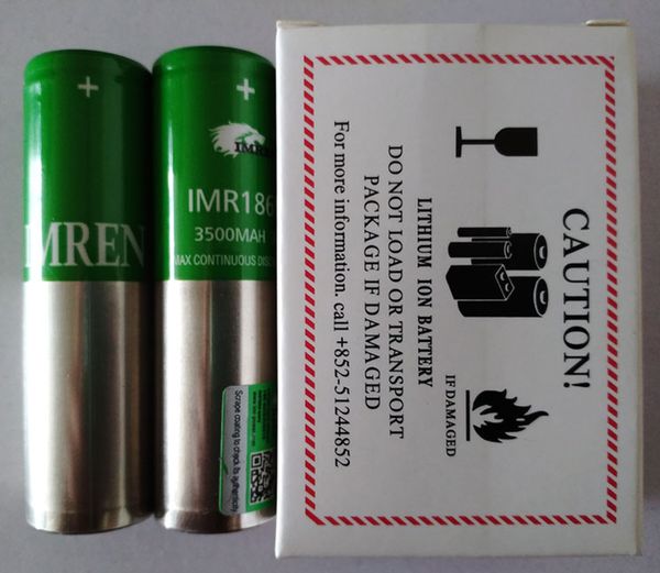 300pcs 100% 18650 batteries rechargable lithium vape pen battery 3.7v 3500mah imr large power in store fedex ing
300pcs 100% 18650 batteries rechargable lithium vape pen battery 3.7v 3500mah imr large power in store fedex ing