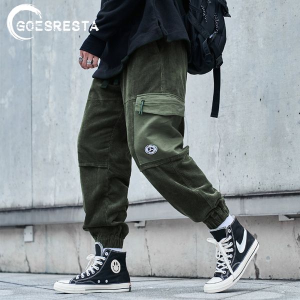 100% cotton vintage corduroy cargo pants men streetwear harem trousers jogger sweatpant 2020 hip hop harajuku autumn men pants, Black
100% cotton vintage corduroy cargo pants men streetwear harem trousers jogger sweatpant 2020 hip hop harajuku autumn men pants, Black