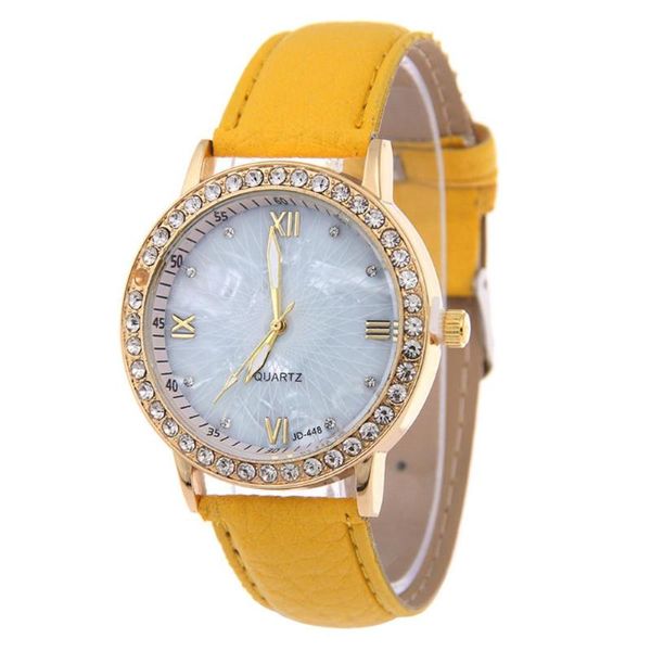 wristwatches multicolor fashion faux leather quartz wristwatc women rhinestone bezel roman numerals watch watches, Slivery;brown
wristwatches multicolor fashion faux leather quartz wristwatc women rhinestone bezel roman numerals watch watches, Slivery;brown