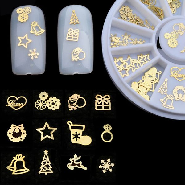 new nail art sticker gold metal butterfly lips design tiny slice decoration wheel diy nail accessories, Black
new nail art sticker gold metal butterfly lips design tiny slice decoration wheel diy nail accessories, Black