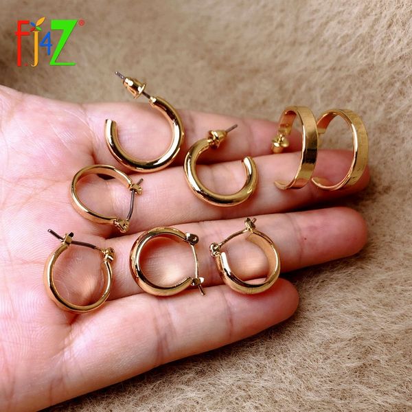 f.j4z chic hoop earrings for woman fashion steampunk gold color alloy earrings sets ladies jewellries gifts dropship, Golden;silver
f.j4z chic hoop earrings for woman fashion steampunk gold color alloy earrings sets ladies jewellries gifts dropship, Golden;silver