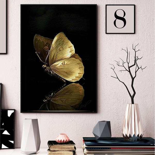 canvas painting wall posters prints golden butterfly wall art pictures for living children room decoration dining entrance l home decor
canvas painting wall posters prints golden butterfly wall art pictures for living children room decoration dining entrance l home decor