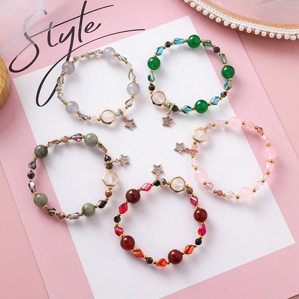 bohemia irregular glass star beads bracelets & bangles cute elastic female bracelet for women boho jewelry handmad accessorie, Black
bohemia irregular glass star beads bracelets & bangles cute elastic female bracelet for women boho jewelry handmad accessorie, Black