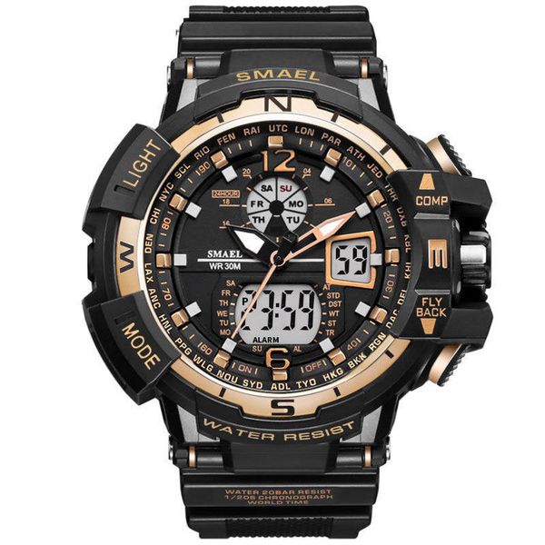 Mayforest Casual Watch Men Waterproof Montre Homme Men's Writswatch LED Digital Watches Men Clock Led Reloj Hombre 1376 Big Sport Watches
Mayforest Casual Watch Men Waterproof Montre Homme Men's Writswatch LED Digital Watches Men Clock Led Reloj Hombre 1376 Big Sport Watches