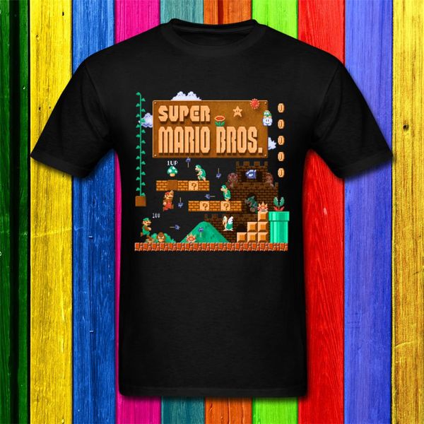 super mario bros 80's retro game mario luigi wario men's t-shirt tee shirt latest new style
super mario bros 80's retro game mario luigi wario men's t-shirt tee shirt latest new style