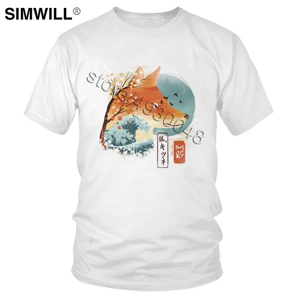 men's japanese fox t shirt personality kanagawa wave landscape tee short sleeve soft cotton summer t-shirt brand fans apparel
men's japanese fox t shirt personality kanagawa wave landscape tee short sleeve soft cotton summer t-shirt brand fans apparel