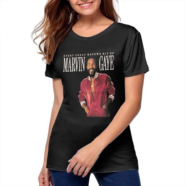 marvin gaye every great motown hit cotton t shirts woman's youth novelty blouse black(1
marvin gaye every great motown hit cotton t shirts woman's youth novelty blouse black(1