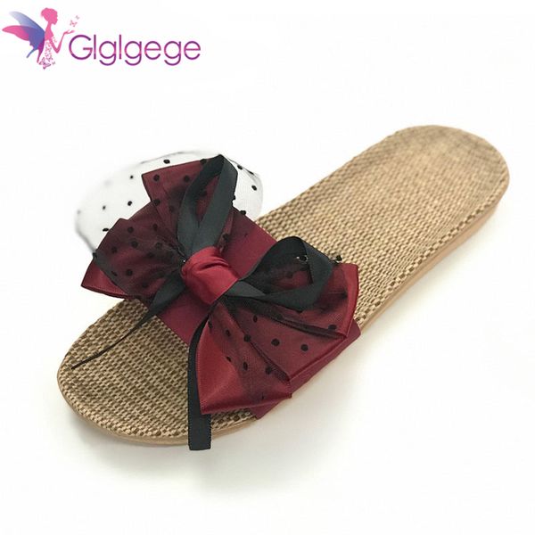summer lace home slipper women bedroom flax slipper lovers beach flat shoes cute candy color house linen slipperwith a big bow, Black
summer lace home slipper women bedroom flax slipper lovers beach flat shoes cute candy color house linen slipperwith a big bow, Black