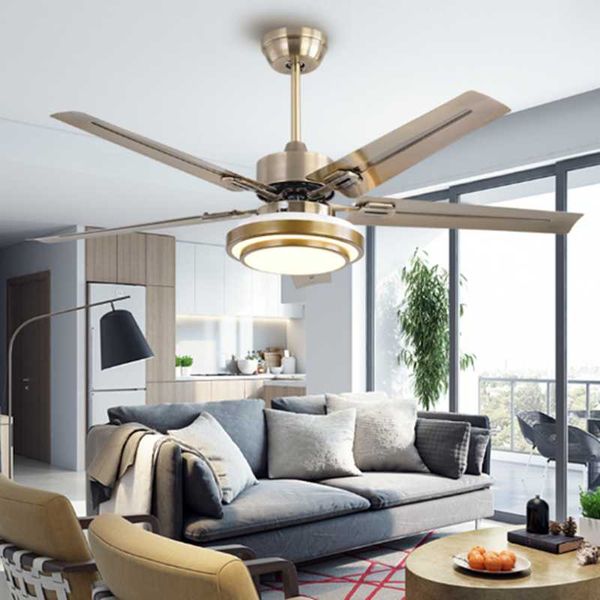electric fans modern simple luxury stainless steel 42/48/52inch ceiling fan light creative nodric dining room restaurant 110v 220v
electric fans modern simple luxury stainless steel 42/48/52inch ceiling fan light creative nodric dining room restaurant 110v 220v