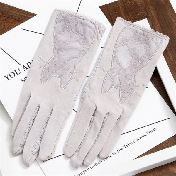 five fingers gloves women' summer festival thin 2021 spring sunscreen breathable driving anti-skid touch screen 3-tbfs14, Blue;gray
five fingers gloves women' summer festival thin 2021 spring sunscreen breathable driving anti-skid touch screen 3-tbfs14, Blue;gray