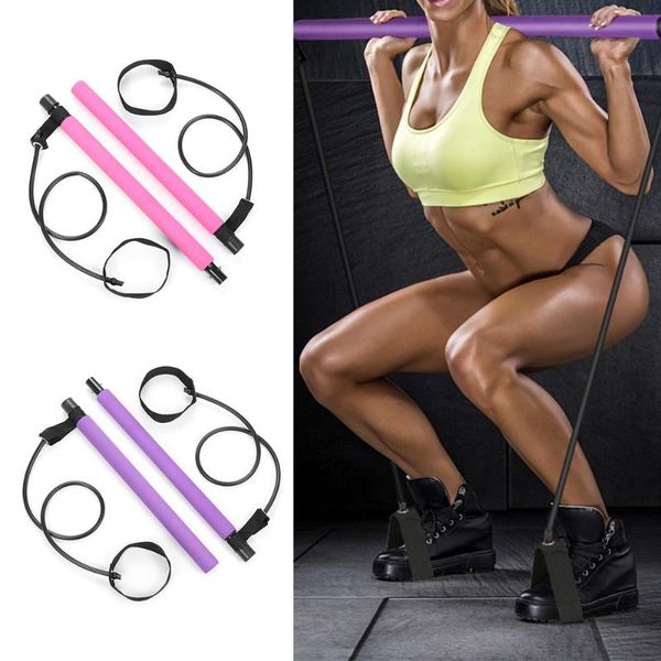 1pc portable eva fitness resistance band trainer women gym pilates bar stick with stretch body workout exercise accessory tools
1pc portable eva fitness resistance band trainer women gym pilates bar stick with stretch body workout exercise accessory tools