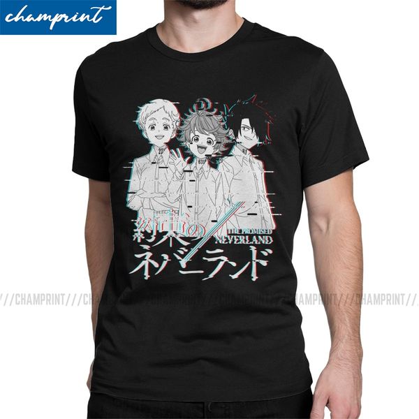 men's neverland glitch t shirt the promised neverland emma norman ray clothing unique round collar tee shirt printing t-shirts
men's neverland glitch t shirt the promised neverland emma norman ray clothing unique round collar tee shirt printing t-shirts