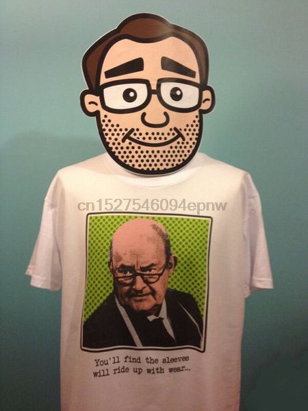 are you being served - pop art mr grainger arthur brough - white t-shirt 
are you being served - pop art mr grainger arthur brough - white t-shirt