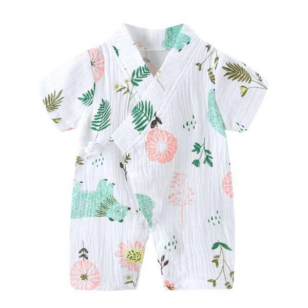 baby one-piece suit summer super soft cotton gauze crepe newborn crawling clothes kimono cardigan baby rompers, Blue
baby one-piece suit summer super soft cotton gauze crepe newborn crawling clothes kimono cardigan baby rompers, Blue