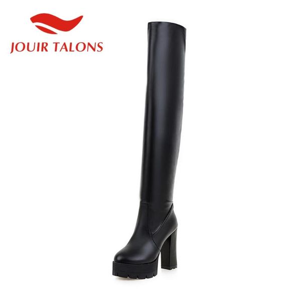 jouir talons big size 43 women shoes square thick heels over-the-knee platform zipper solid autumn female boots, Black
jouir talons big size 43 women shoes square thick heels over-the-knee platform zipper solid autumn female boots, Black